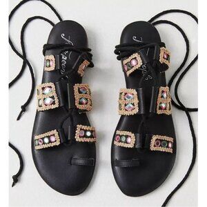 Free People  Mantra Mirror Sandal NEW Size 39.5 / US 9 According to FP.com